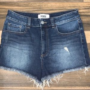PINK Jean Shorts size 8